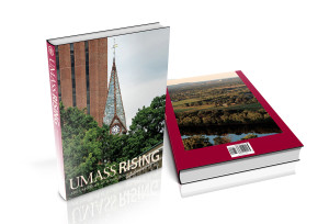 UMass Rising book jacket design