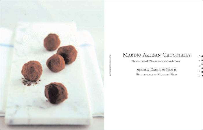 Artisan Chocolate title page